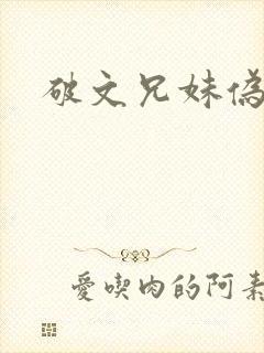 破文兄妹伪骨科封面