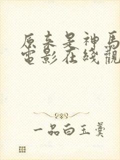 原来是神马琪琪电影在线观看全集免