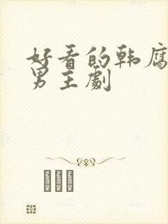 好看的韩腐剧双男主剧