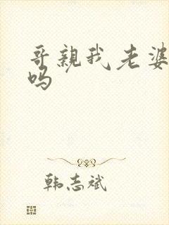 哥亲我老婆很爽吗