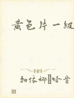 黄色片一级片淫