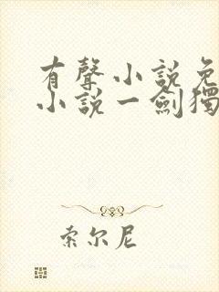 有声小说免费听小说一剑独尊