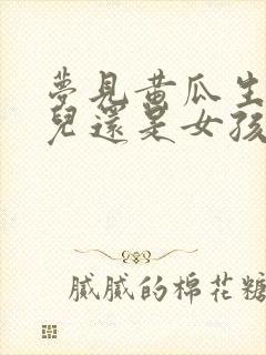 梦见黄瓜生男孩儿还是女孩儿