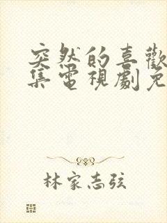 突然的喜欢17集电视剧免费播放