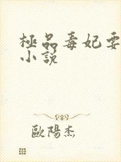 极品毒妃要逆天小说封面