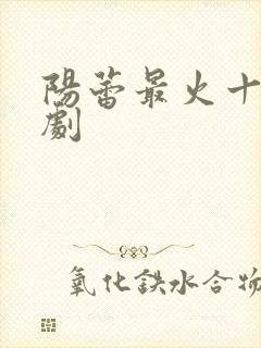 阳蕾最火十部短剧