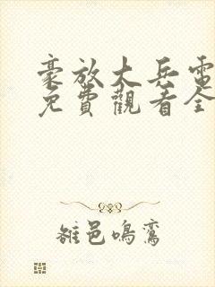 豪放大兵电视剧免费观看全集高清