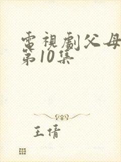 电视剧父母爱情第10集