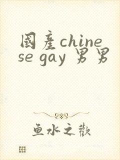 国产chinese gay 男男封面