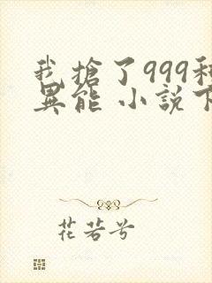 我抢了999种异能 小说下载封面