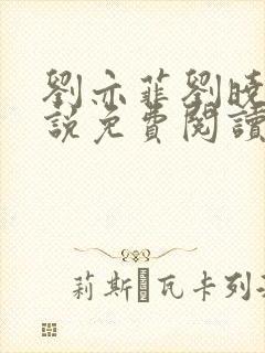 刘亦菲刘晓莉小说免费阅读封面