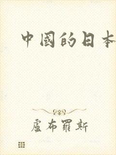 中国的日本间谍封面