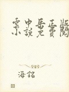 云中岳正版武侠小说免费阅读