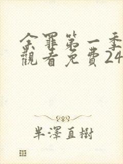 余罪第一季在线观看免费24集