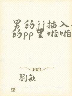 男的jj插入女的pp里啪啪视频