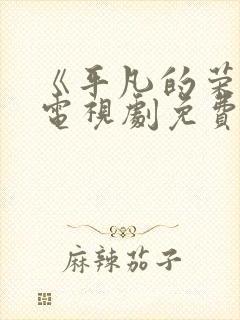 《平凡的荣耀》电视剧免费看