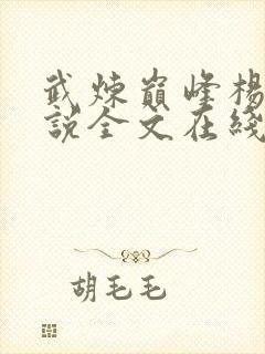 武炼巅峰杨开小说全文在线阅读