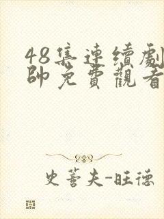 48集连续剧少帅免费观看第七集封面