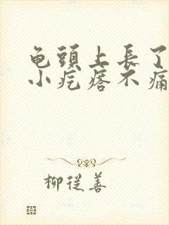 龟头上长了一圈小疙瘩不痛不痒