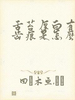 舌苔厚白有裂纹齿痕是怎么回事封面