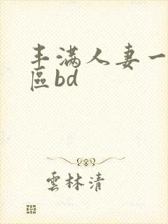 丰满人妻一区二区bd