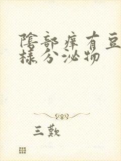 阴部痒有豆腐渣样分泌物