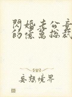 闪婚老公竟是我的亿万总裁