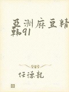 亚洲麻豆精品日韩91封面