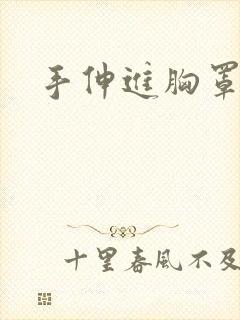 手伸进胸罩里摸