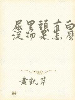 尿里头有白色沉淀物是怎么回事