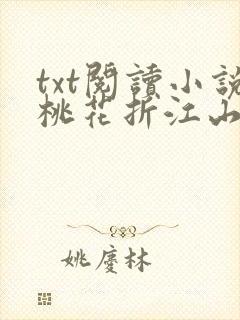 txt阅读小说桃花折江山封面