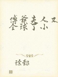 傅爷夫人又惊艳全球了小