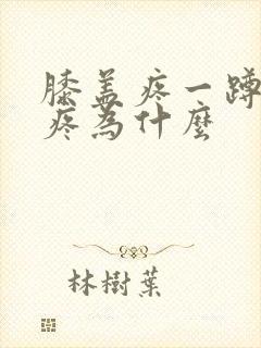 膝盖疼一蹲着就疼为什么