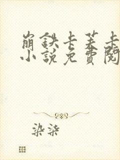 崩铁卡芙卡堕落小说免费阅读结局封面