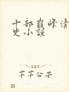 十部巅峰清朝历史小说