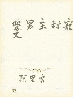 双男主甜宠高干文