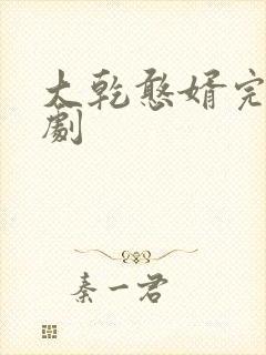 大乾憨婿完整短剧