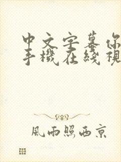 中文字幕你懂的手机在线视频封面