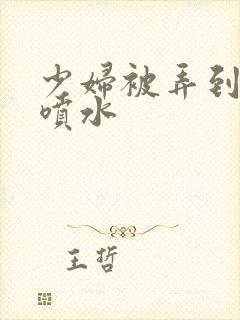 少妇被弄到高潮喷水