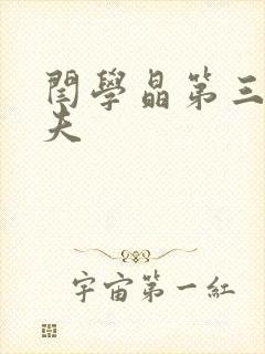 闫学晶第三任丈夫