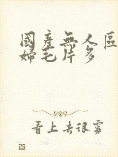 国产无人区码熟妇毛片多