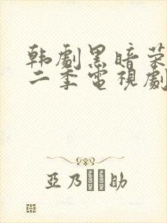 韩剧黑暗荣耀第二季电视剧汉语