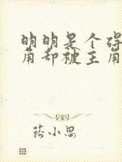 明明是个碍事配角却被主角给宠爱了封面