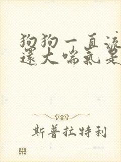 狗狗一直流鼻涕还大喘气是怎么回事