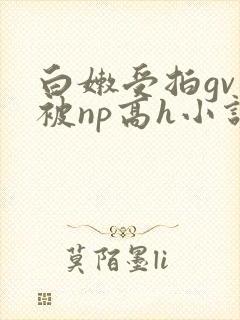 白嫩受拍gv片被np高h小说