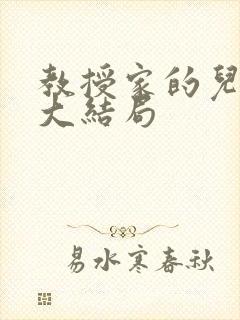 教授家的儿媳妇大结局