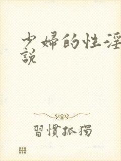 少妇的性淫文小说