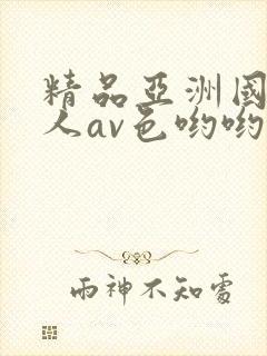 精品亚洲国产成人av色哟哟