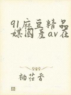 91麻豆精品传媒国产av在线观看