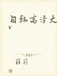 日韩高清大片av